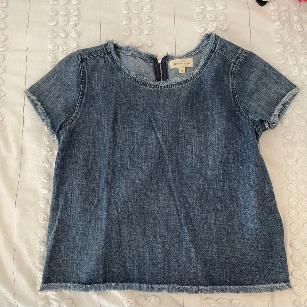Denim shirt